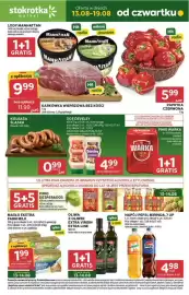 Stokrotka Market gazetka tydzień 33 Strona 1: Papryka Hit €5,99, Kiełbasa Olewnik €0,99