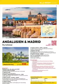 Billa Reisen Flugblatt Seite 3: ANDALUSIEN & MADRID Rundreise €999,00