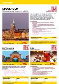 Billa Reisen Flugblatt Seite 4: Stockholm Städtereise & Weihnachtsmärkte €799,00, Kopenhagen Städtereise im Advent €419,00