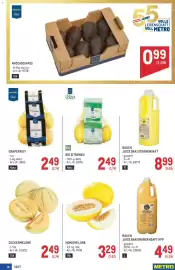 Metro Flugblatt Seite 14: Avocado Hass €0,99, Rauch Juice Bar Zitronensaft €8,99