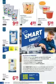 Metro Flugblatt Seite 20: Fruchtsalat Classic €4,99, Früchte im Saft €5,99