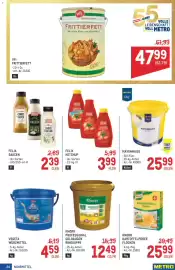 Metro Flugblatt Seite 24: VFI Frittierfett €47,99, Mettrich Chef Mayonnaise €25,99