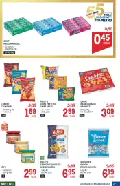 Metro Flugblatt Seite 27: Kelly's Chips Party Od. Snips Party €2,59, Lorenz Crunchips €1,59