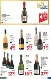 Metro Flugblatt Seite 37: Col Maor Prosecco Spumante Superiore €4,99, Weingut Steininger Sekt €12,99