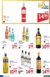 Metro Flugblatt Seite 38: Sarti Aperitiv Rosa €14,99, Averna Kräuterlikör €14,99