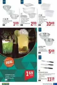 Metro Flugblatt Seite 43: GN Behälter Polycarbonat €2,99, Vorratsdosen €10,49