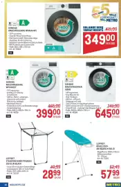 Metro Flugblatt Seite 48: Gorenje Waschmaschine WG414A4P1 €349,00, Siemens Waschmaschine WM14N127 €399,00