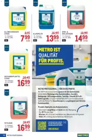 Metro Flugblatt Seite 52: Klarspüler €13,99, Metzger Ofen- & Grillreiniger €14,99