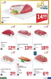 Metro Flugblatt Seite 9: Rinder Tafelspitz €14,99, Mucci Chef Faschiertes Gemischt €6,99