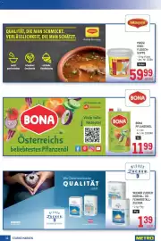 Metro Flugblatt Seite 12: Maggi Rind-Fleisch-Suppe €59,99, Wiener Zucker €1,39