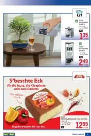 Metro Flugblatt Seite 7: Rupp Original Rauchkäse Chili-Paprika €12,99, Oatly Haferdrink Barista €2,49