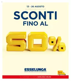 Volantino Esselunga Pagina 1: Sconti fino al 50%
