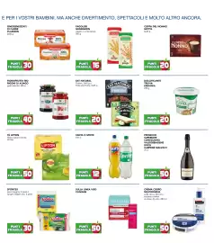 Volantino Esselunga Pagina 21: Fanta o Sprite €12,00, Eat Natural Protein €20,00