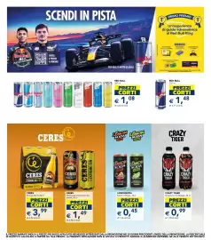 Volantino Esselunga Pagina 24: Ceres Strong Ale o Extreme Ten €1,49, Lemon Soda Spritz o Mojito €0,45