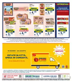 Volantino Esselunga Pagina 26: Filetto di tonno Rio €3,99, Simmenthal classica o menosale €5,29