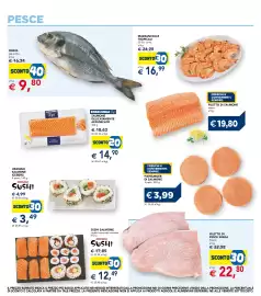 Volantino Esselunga Pagina 5: Orata già pulita €9,80, Esselunga Top Salmone delicatamente affumicato €14,90