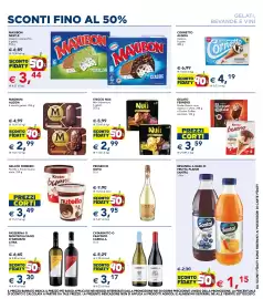 Volantino Esselunga Pagina 8: Stecco Nuìi Mini Adventure €2,99, Beveranda a base di frutta Plaisir Santal €1,15