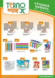 TEMPO leták | Supermarket Strana 14: Ruler Pravítko 15 cm mix barev €4,99, MFP pravítka 30 cm mix barev €799,00