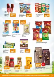 TEMPO leták | Supermarket Strana 3: Poet kroupni si kroužky v polevě s jogurtem €25,99, Perničky švestkové €20,99
