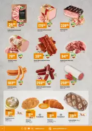 TEMPO leták | Supermarket Strana 4: Slezské uzeniny uzená žebra z pečeně a krku €35,90