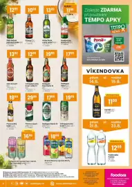 TEMPO leták | Supermarket Strana 8: Radegast Rázná 10 €17,99, Velkopopovický Kozel 11 €19,99