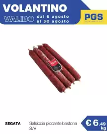 Volantino PGS Cash&Carry Pagina 2: Segata Salsiccia piccante bastone €6,49