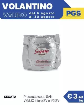PGS Cash&Carry (valido fino al 30-08)
