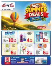 Day To Day catalogue Page 2: Safa full fat milk €10,99, Jennifer's shower gel €4,99