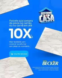 Folheto Lojas Becker Página 1