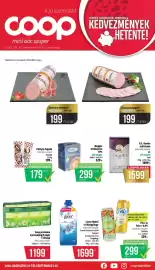 Coop akciós újság Oldal 1