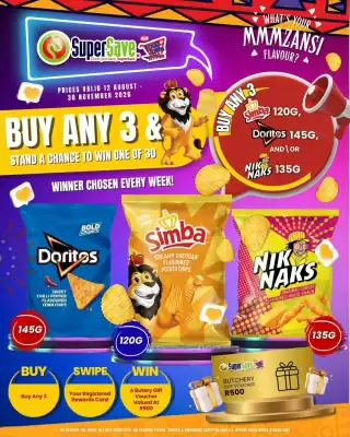 Super Save catalogue (valid until 30-11)