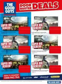 The Good Guys catalogue Page 15: Samsung 85 inch TV €1.276,50