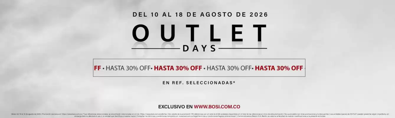Bosi (válido hasta 18-08)