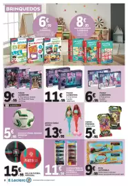 Folheto E.Leclerc Página 2: Cartas pokemon perfect order €5,95, Boneca sereia barbie €13,95