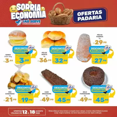 Catálogo Supermercados Jau Serve (válido até 18-08)