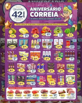 Catálogo Supermercados Correia (válido até 13-08)