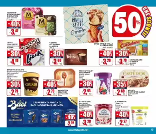 Volantino Il Gigante Pagina 13: Frozen Yogurt Yogurteria frutti di bosco/bianco €2,44, Barattolino Sammontana €3,29