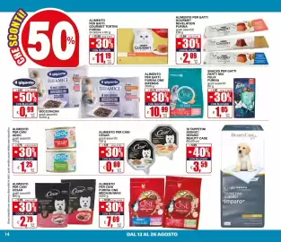 Volantino Il Gigante Pagina 14: Alimento per gatti Gourmet Revelation Purina €2,09, Gourmet tortini purina €11,19