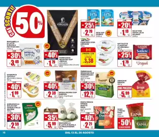 Volantino Il Gigante Pagina 16: Parmareggio Parmigiano Reggiano €12,79, Grana Padano DOP Ambrosi fresco di grattugia €2,39