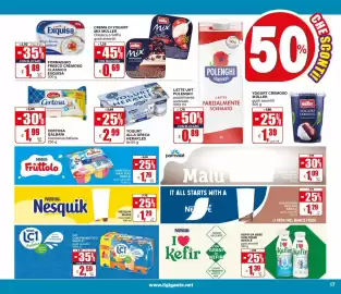 Volantino Il Gigante Pagina 17: Crema di yogurt mix Müller €0,69, Yogurt alla greca Herakles €2,99