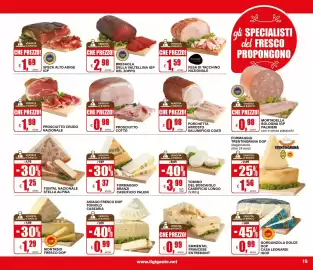 Volantino Il Gigante Pagina 19: Bresaola della Valtellina IGP del Zoppo €2,98, Fesa di tacchino nazionale €1,59