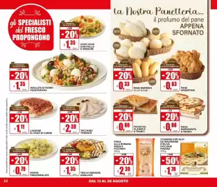 Volantino Il Gigante Pagina 22: Piadina con olio extravergine d'oliva Riccione €1,70, Tacchino tonnato €2,39