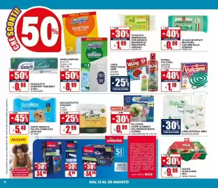 Volantino Il Gigante Pagina 4: Linea insetticida Vape prodotti assortiti, Cuffie copri alimenti salva freschezza Clendy €0,99