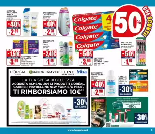 Volantino Il Gigante Pagina 5: Shampoo o balsamo head & shoulders assortito €2,39, Lamette Gillette