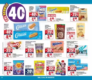 Volantino Il Gigante Pagina 8: Confettura extra Chiaverini €2,33, Barrette Special K High Protein €1,86