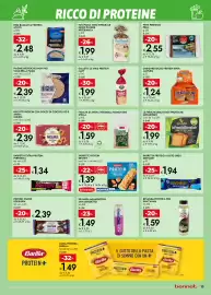 Volantino Bennet Pagina 13: Biscotti protein con gocce di cioccolato e avena Misura €2,39, Barrette protein Bennet €1,39