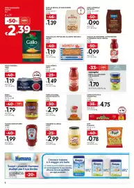 Volantino Bennet Pagina 2: Tagliatelle o fettuccine all'uovo Festaiola Agnesi €1,19, Polpa finissima Cirio €1,19
