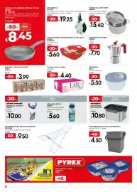 Volantino Bennet Pagina 22: Bicchieri acqua pop orange Cerve €3,99, Caffettiera eco moka pedrini €7,70