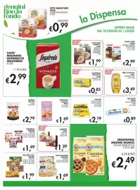 Volantino Superstore Coal Pagina 10: Pavesini Choco Tuna/Caffè/Classici €2,19, Fette biscottate Gentilini €1,69