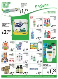 Volantino Superstore Coal Pagina 13: Assorbenti ultra petalo lines €1,69, Dentifricio Durban's €1,09